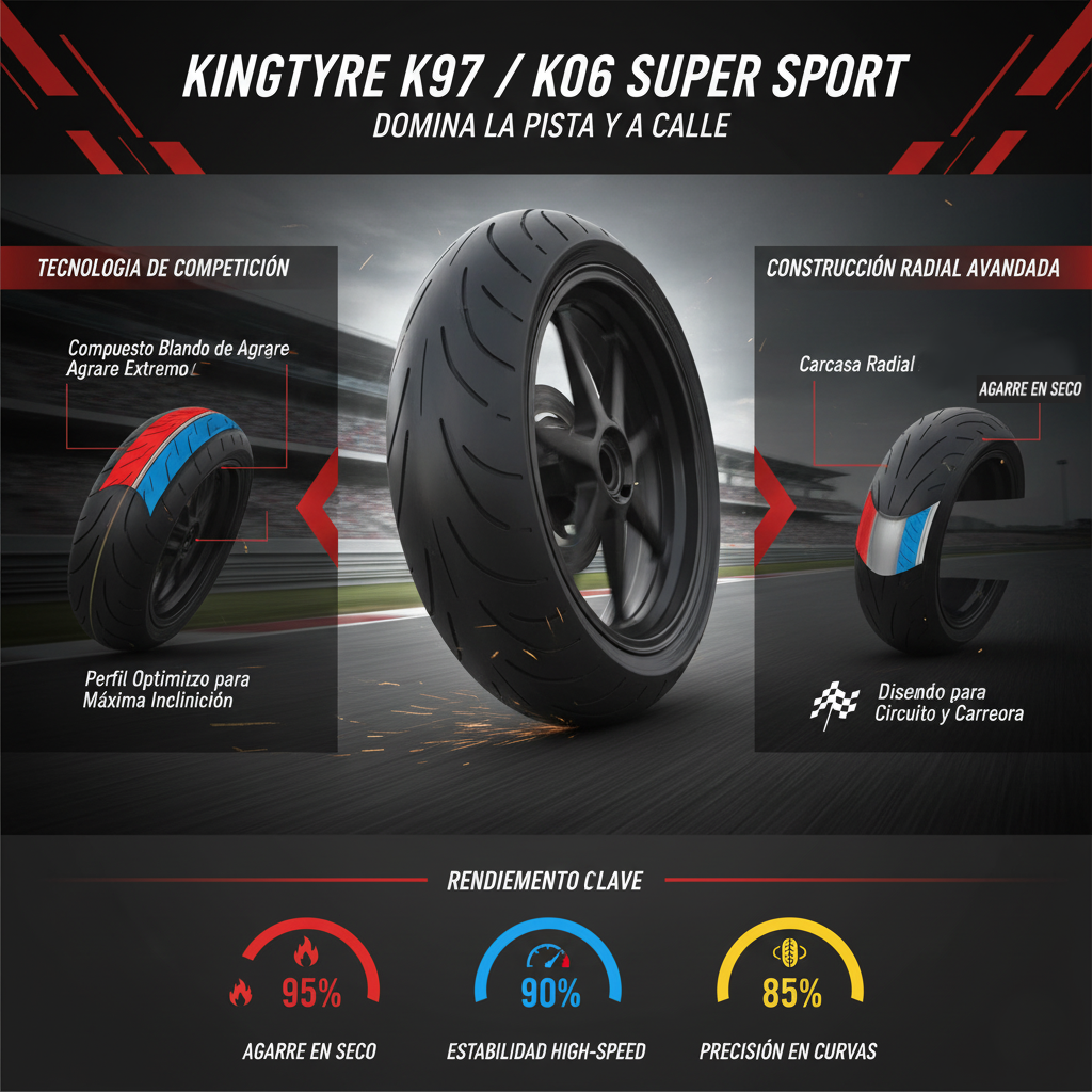 NEUMATICO K97 180/55 17 17 73W SPORT TL Kingtyre