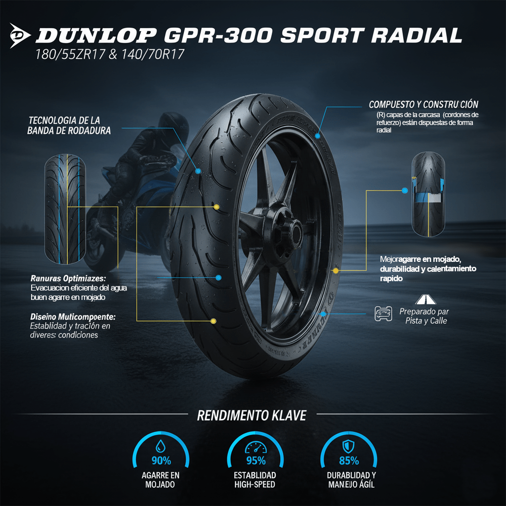 standard_resolution-396.png Neumatico 140/70R17 66H GPR300 Sport Radial TL DUNLOP